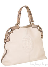 Python Trimmed Marcello De Cartier Bag