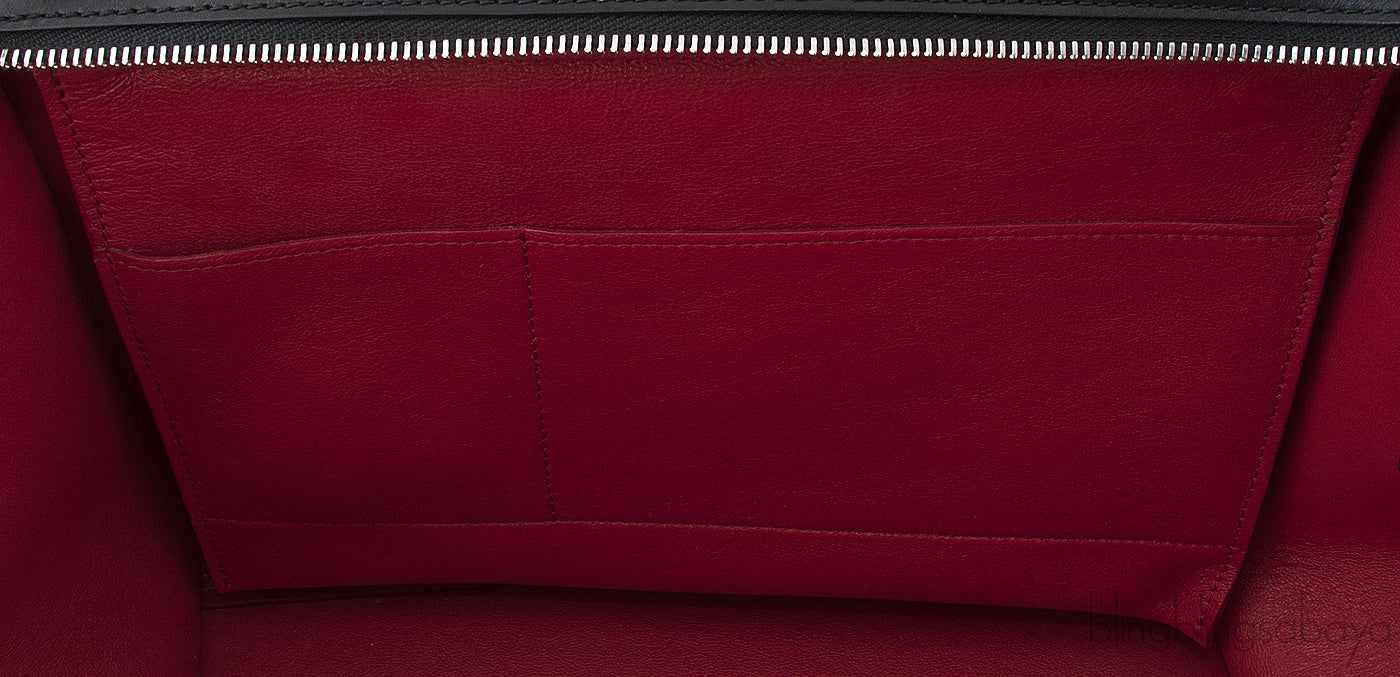 Trapeze Luggage Tri-color Pony Hair*
