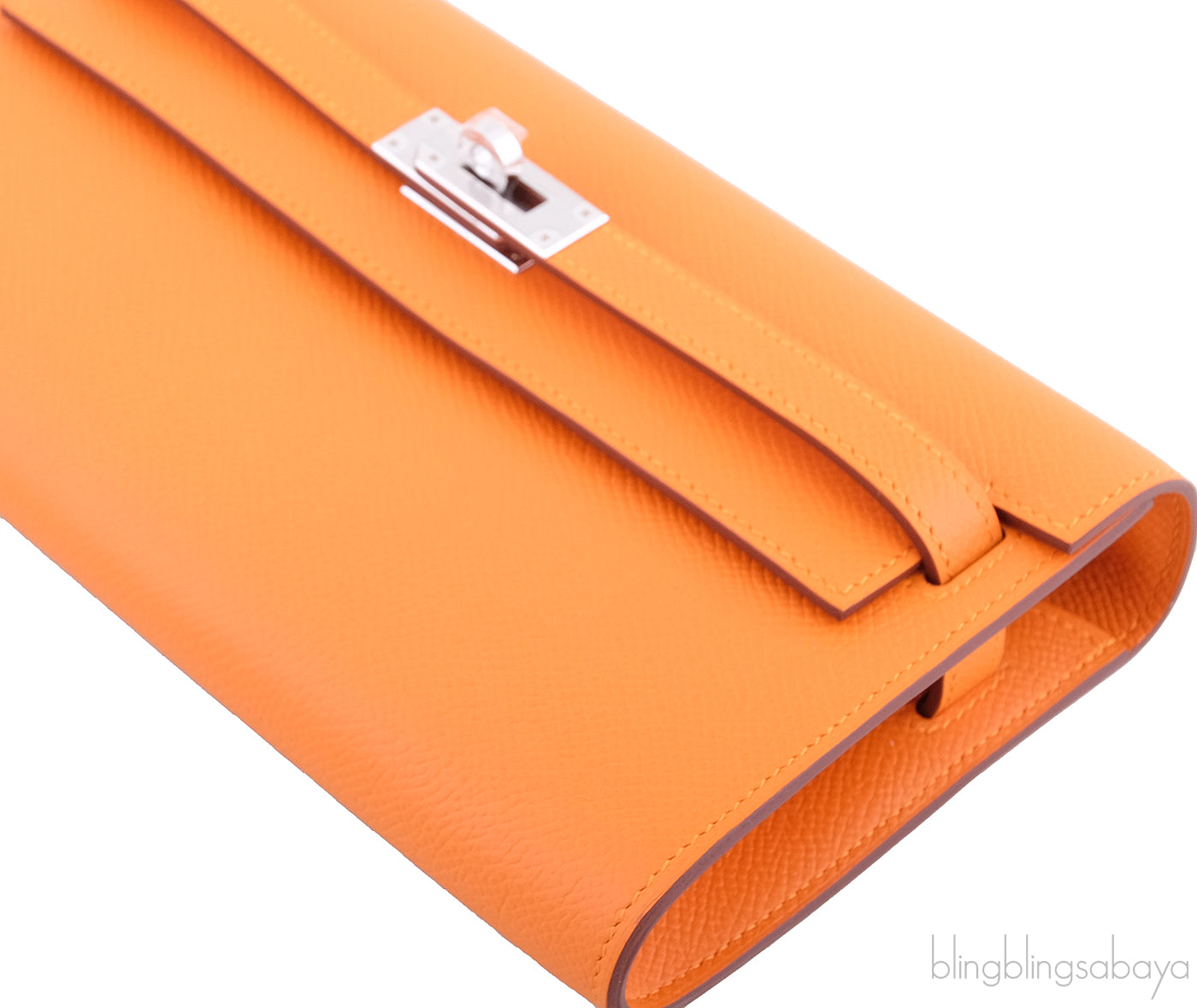 Kelly Classique To Go Wallet Apricot PHW