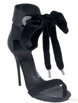 Swarovski Crystal Embellished Leather Sandals*
