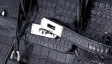 Birkin 35 Black Matte Crocodile PHW