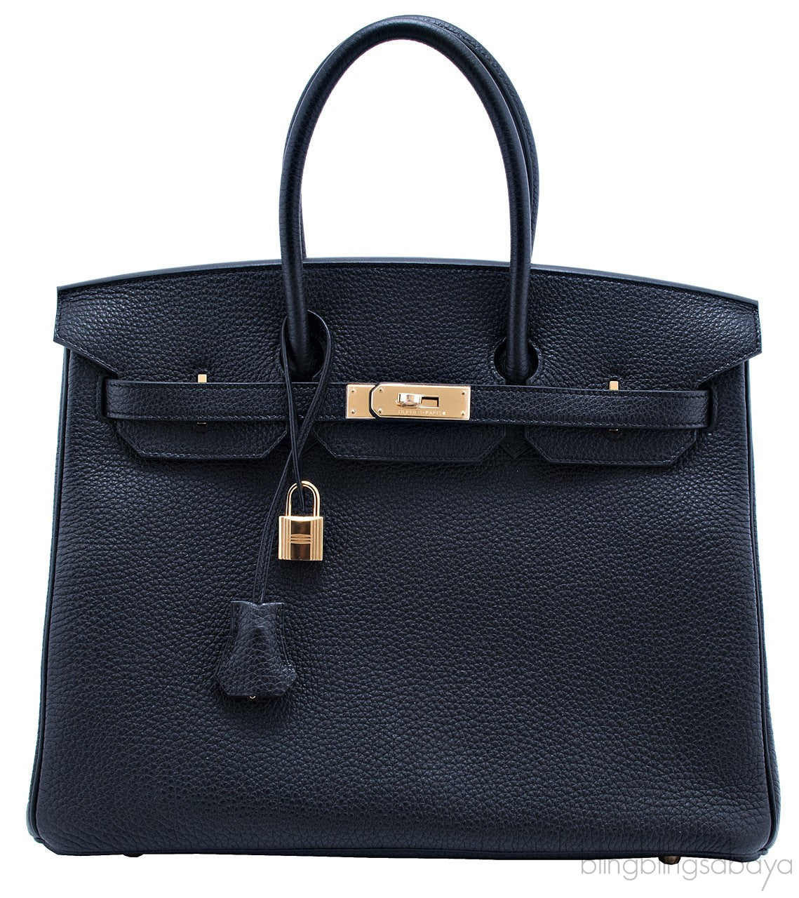 Birkin 35 Black Togo