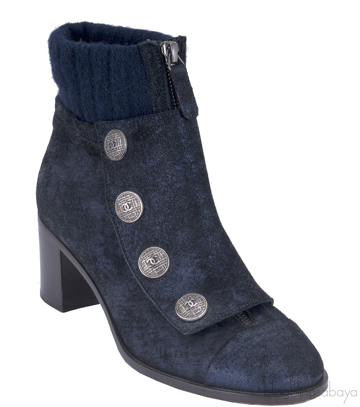 Buttoned Ankle Boots