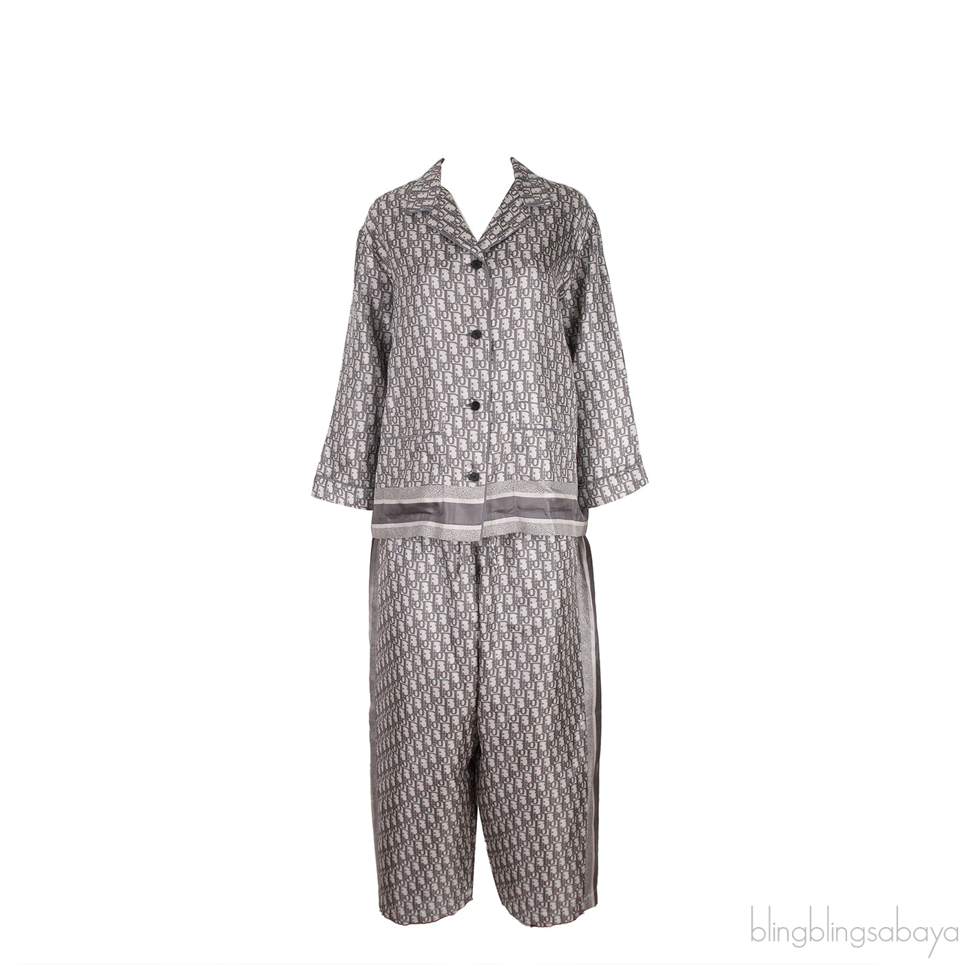 Grey Dior Oblique Shirt & Trouser
