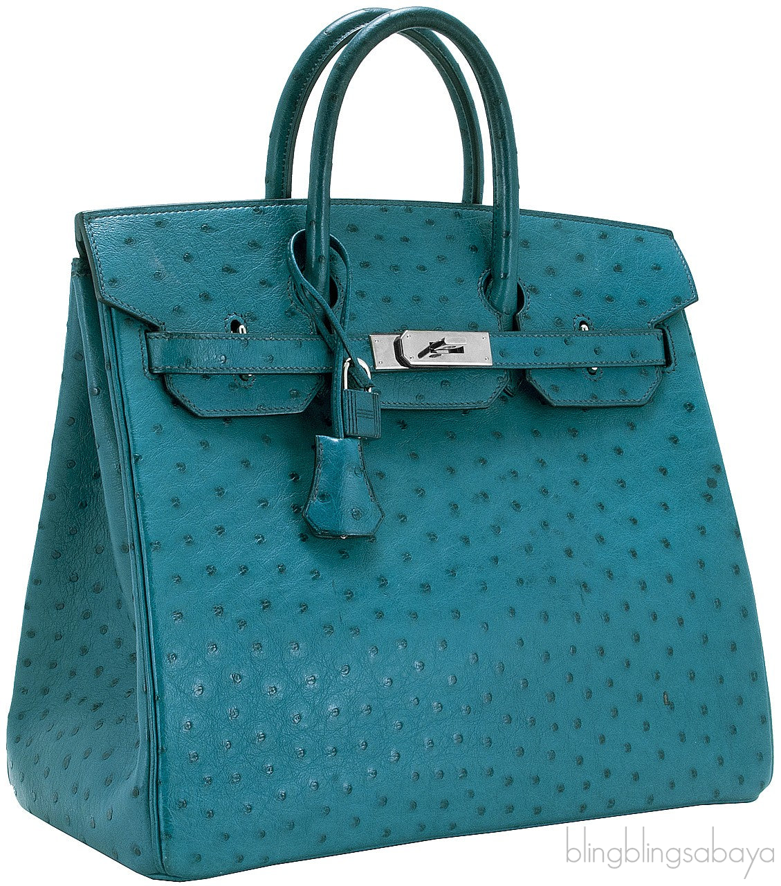 Birkin 32 HAC Blue Cobalt Ostrich
