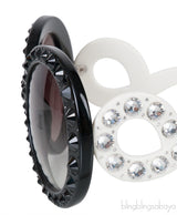 SPR 31P Baroque Crystal Sunglasses