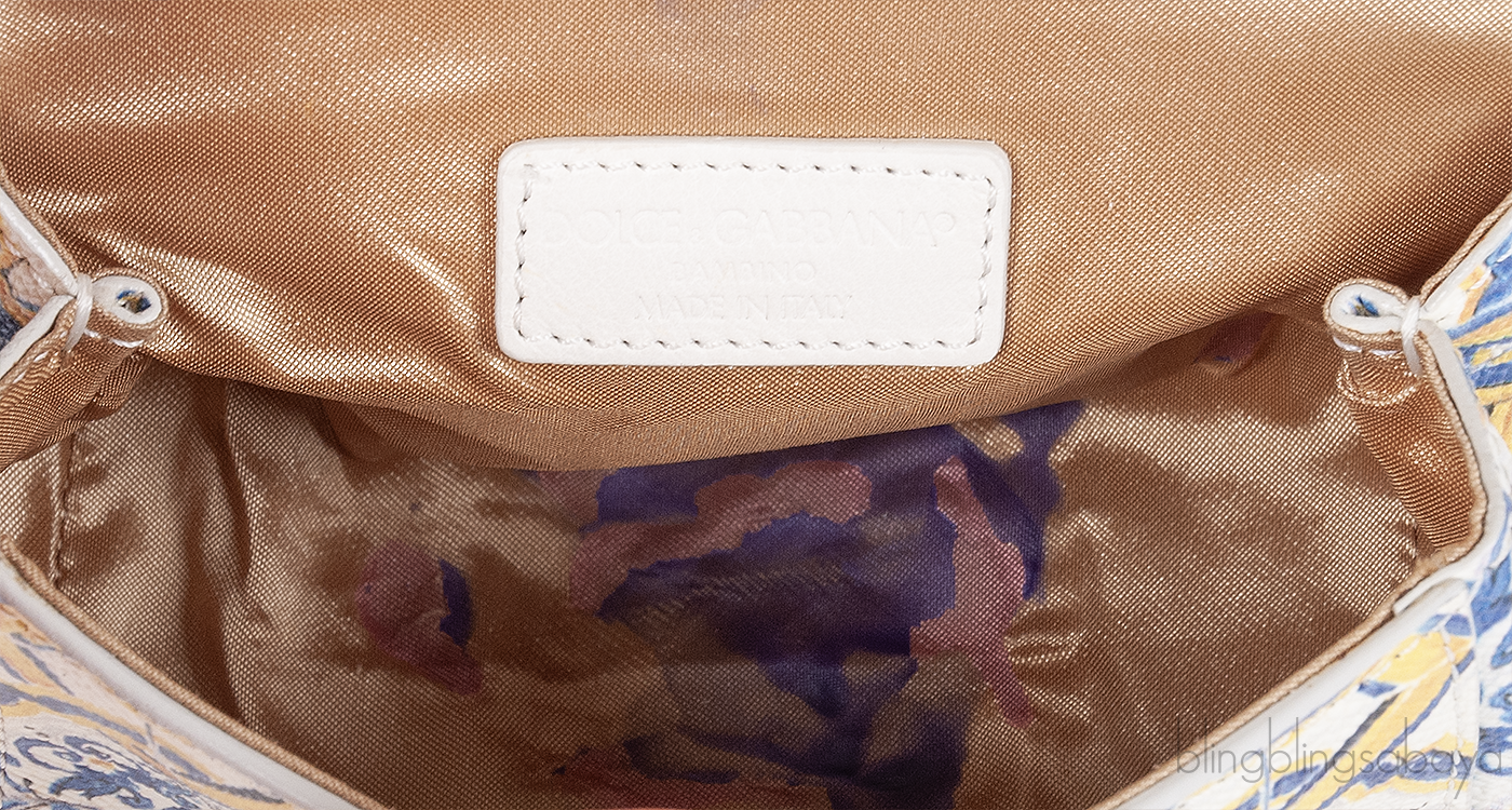 Majolica Print Miss Sicily Mini Shoulder Bag