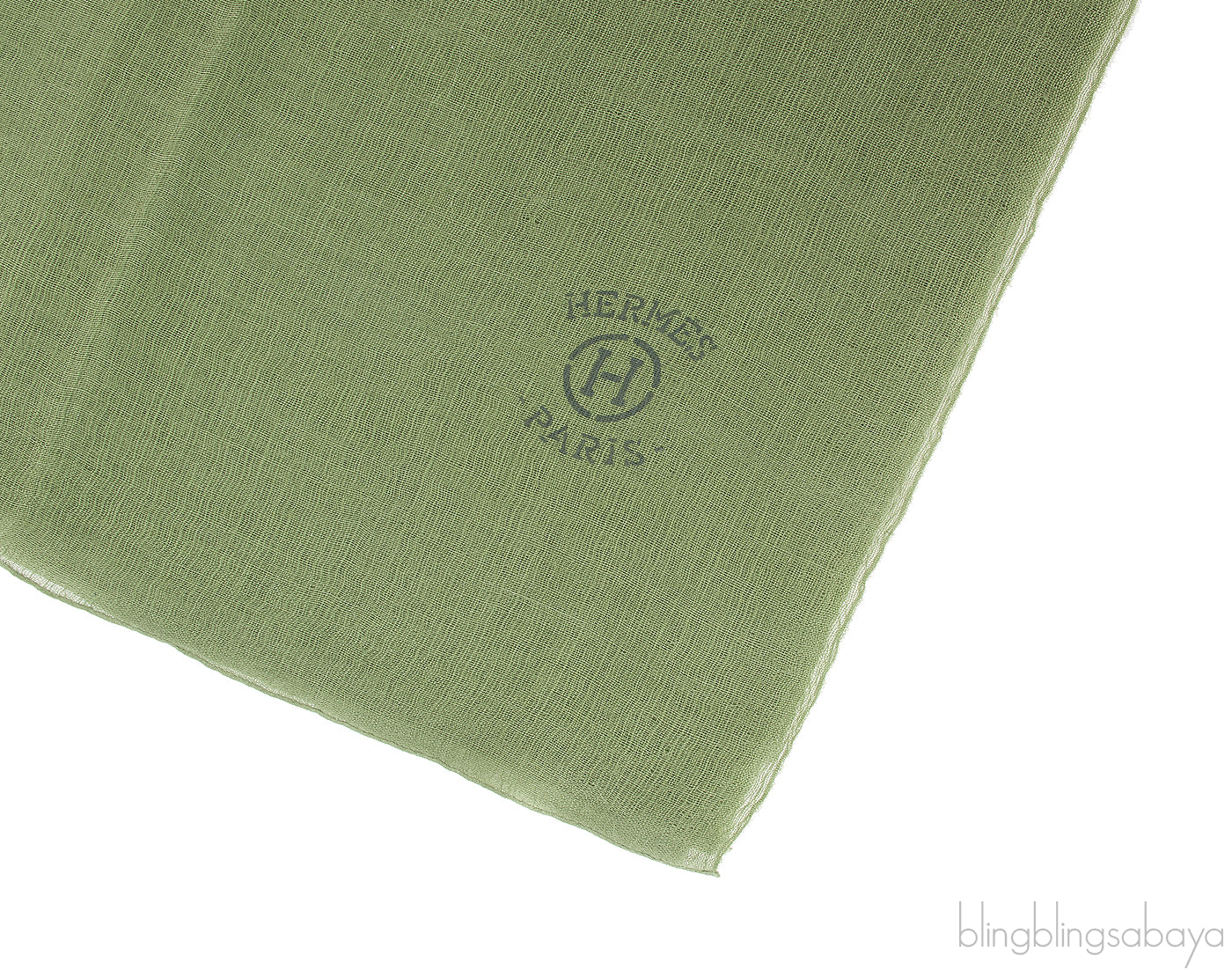 Moss Green Plain Shawl