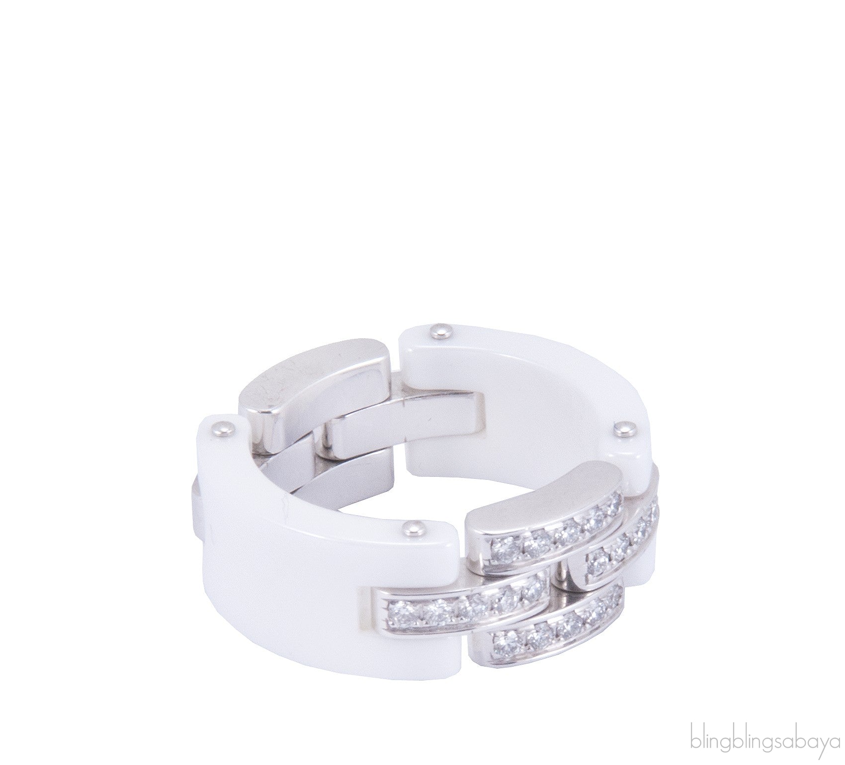 Maillon Panthere Ceramic Ring