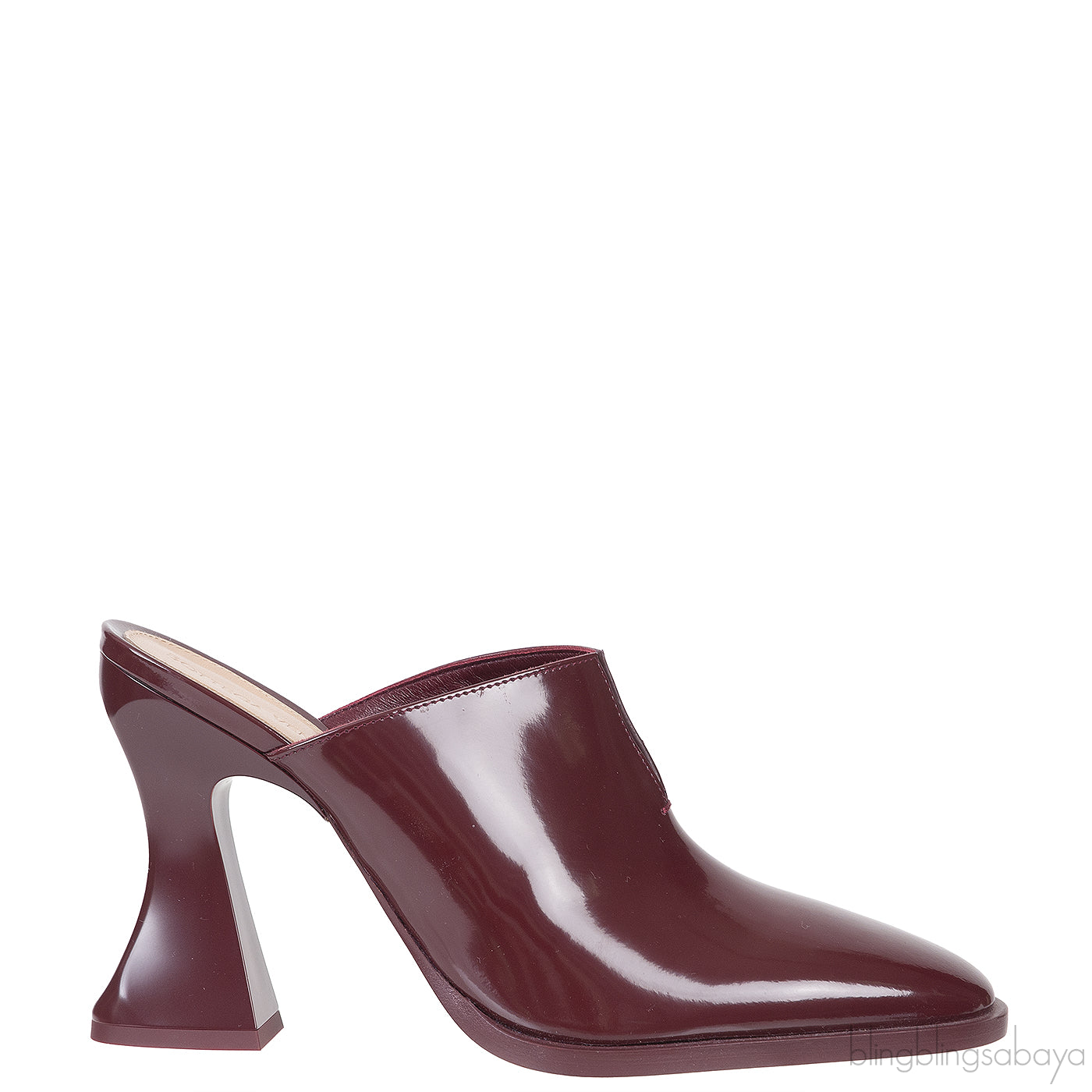 Bottega Veneta Leather Cha-Cha Heeled 100 Mules