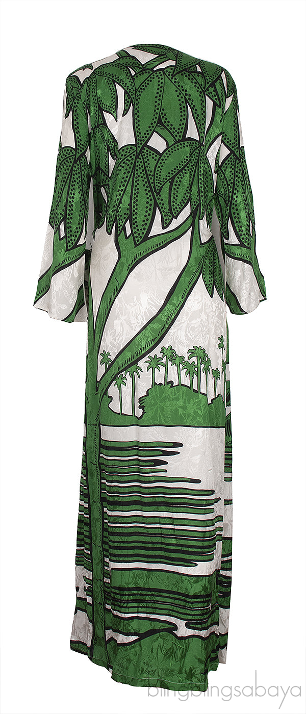 Gulf of Guinea Printed Wrap Dress