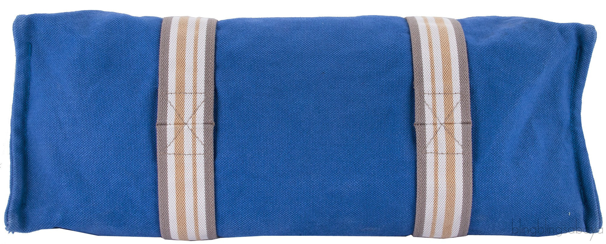 Blue Cotton Canvas Tote