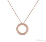 Love Diamond Rose Gold Necklace