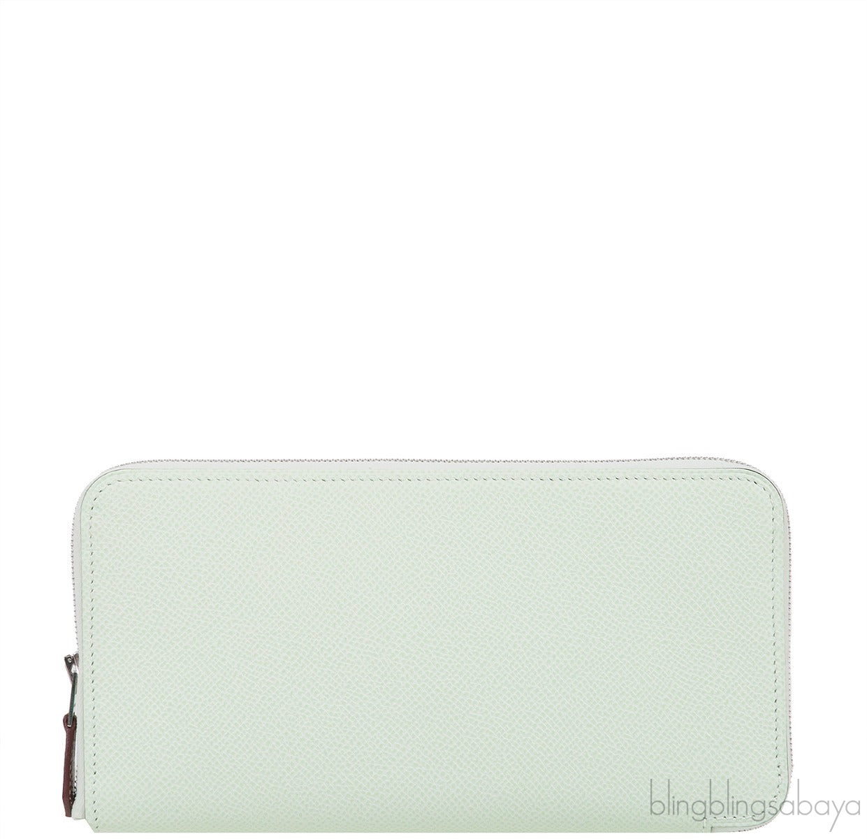 Vert Fizz Silk\'In Classique Long Wallet