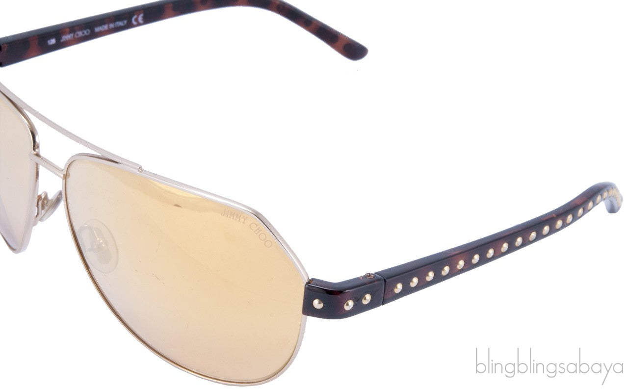 Jimmy Choo Charley Aviator Sunglasses