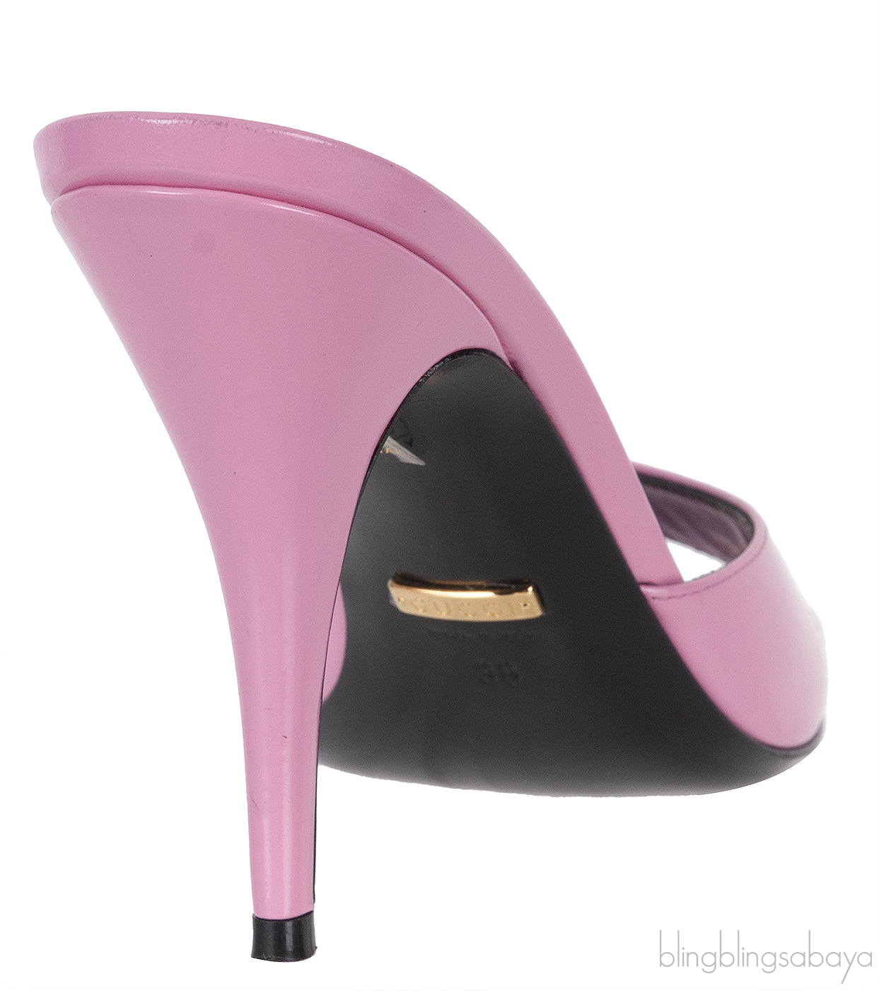 Gucci Patent Pink Scarlet Leather Sandals