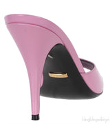 Gucci Patent Pink Scarlet Leather Sandals