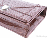 Diorama Crocodile Flap Bag