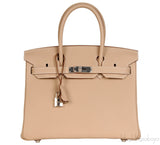 Birkin 30 Argile Taurillon Clem