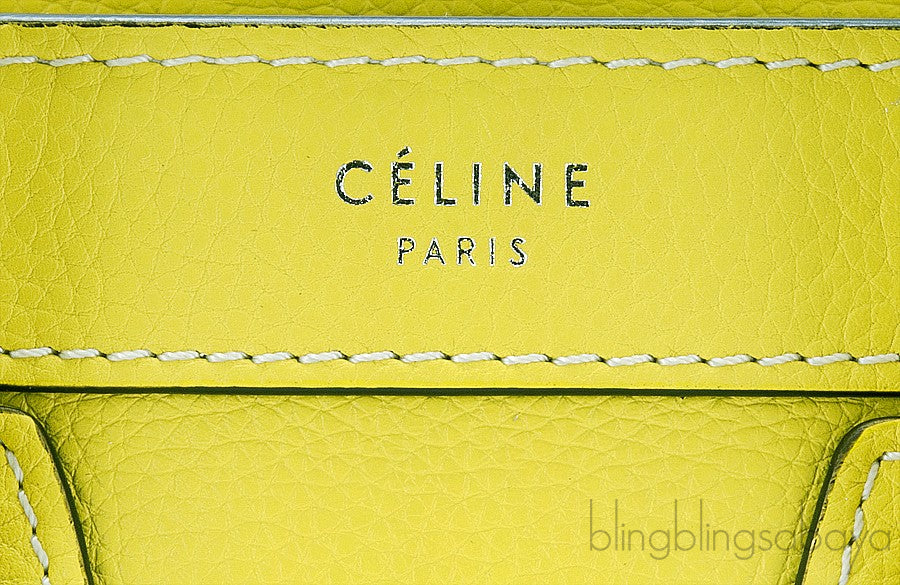 Nano Luggage Citron (Lemon)