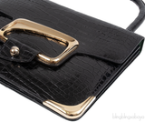 Stephane Rolland Talitha Black Crocodile Bag