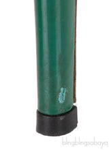 Green Patent Horsebit Peep Toe Pump