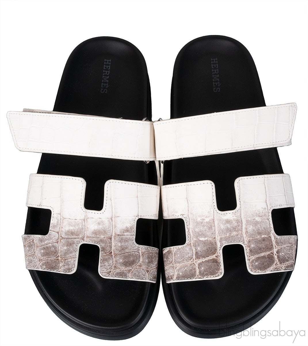 Chypre Himalaya Matte Crocodile Sandals