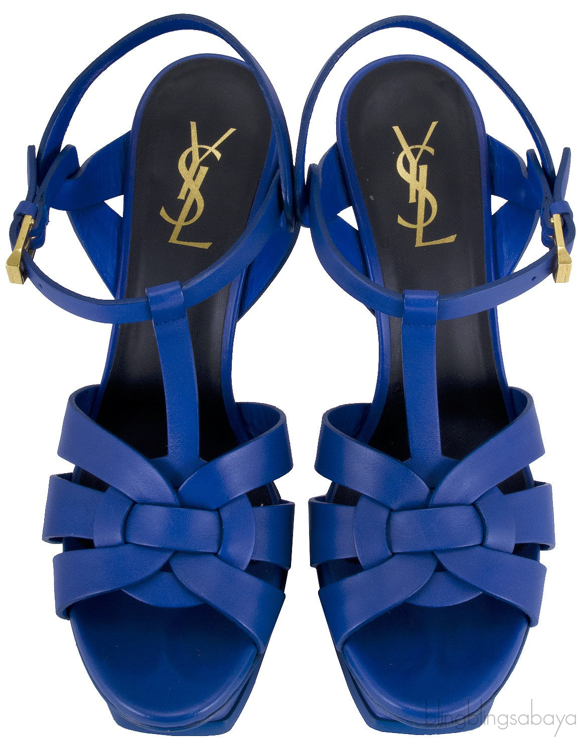Blue Matte Tribute Sandals