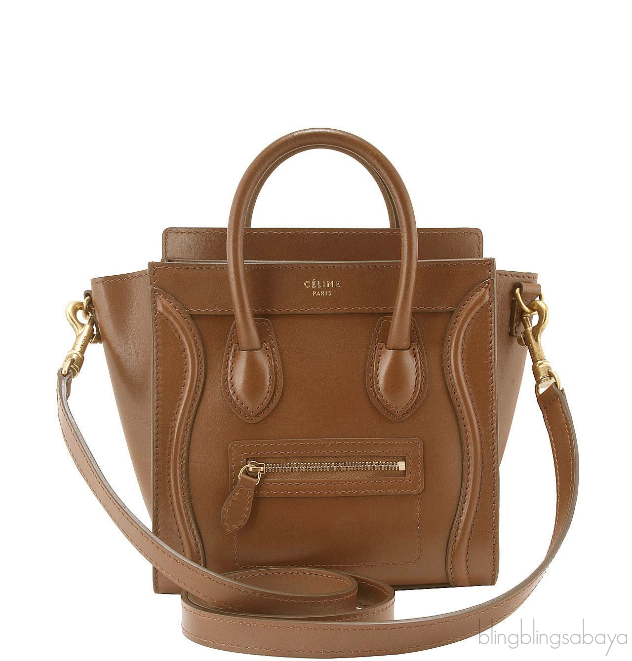 Nano Luggage Brown Caramel