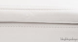 Gucci White Large Bamboo Top Handle Bag