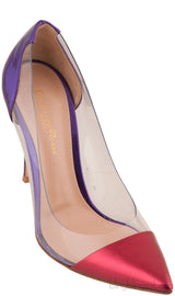 Red & Purple Plexi Pumps