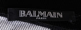 Black Stripe Knit Stretch Trouser