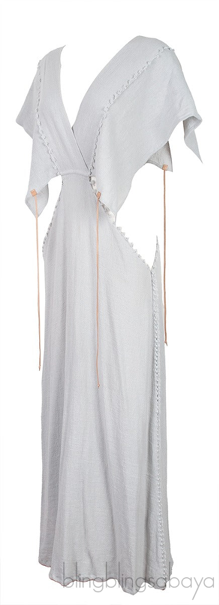Grey Cut-out Dress