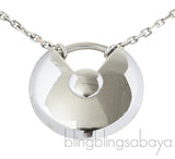 Amulette Pendant White Gold Diamond XS