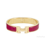 Clic Clac Red H Bracelet PM