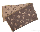 Monogram Wool Throw Blanket