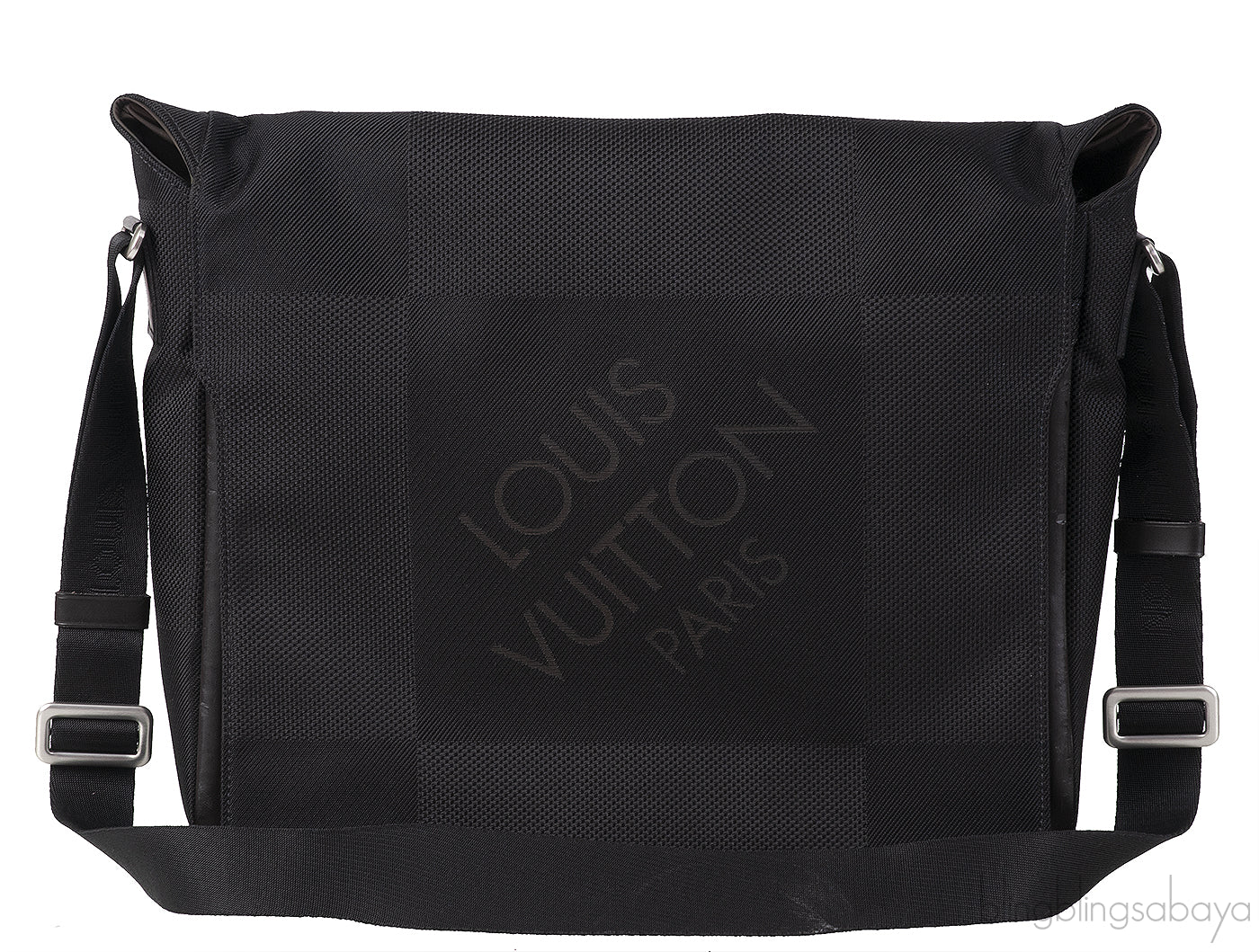 Louis Vuitton Black Denier Geant Canvas Messenger