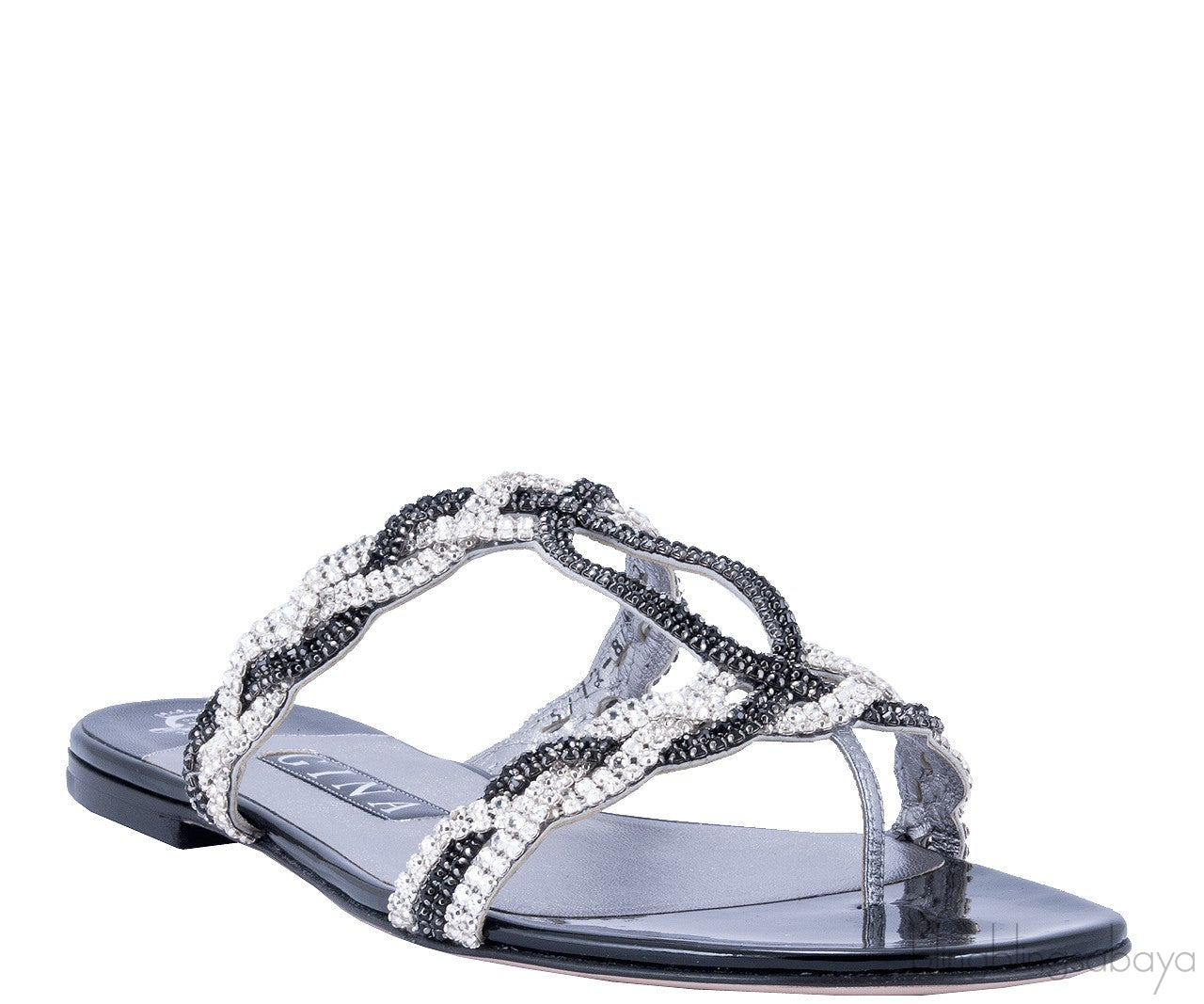 Gina Isabel Jewelled Flat