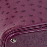 Bolide 27 Purple Ostrich Bag PHW