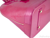 Alma GM Pink Monogram Vernis