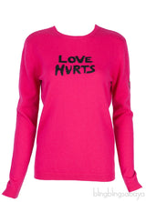 Long Hurts Fuchsia Pink Sweatshirt