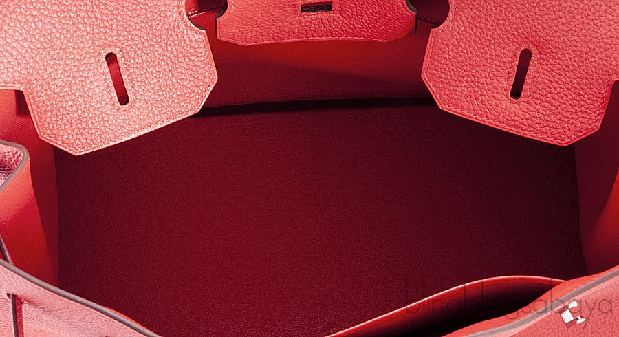 Birkin 35 Capucine Togo GHW