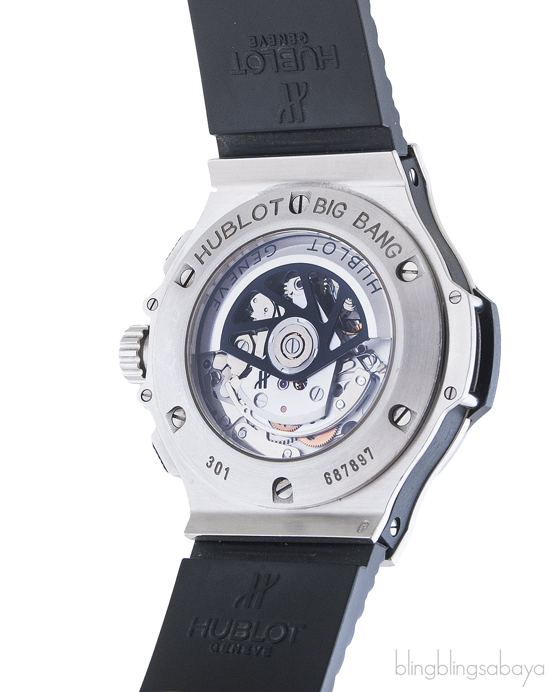 Big Bang Steel Diamond Watch