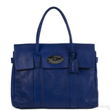 Mulberry Bayswater Blue Top Handle Bag