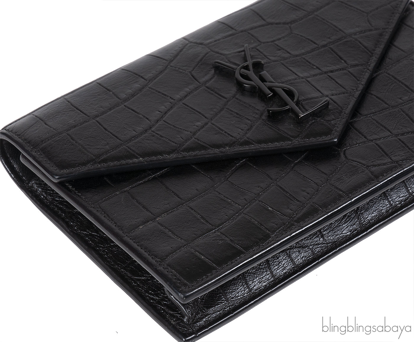 Yves Saint Laurent So Black WOC Croc Print