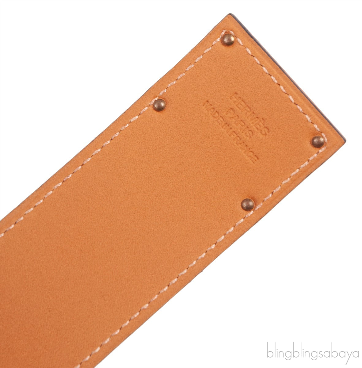 Hermes Blue Brighton Kelly Dog GHW Bracelet