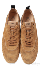 Tod\'s Brown Suede Sneakers