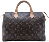 Speedy 30 Monogram Brown Canvas