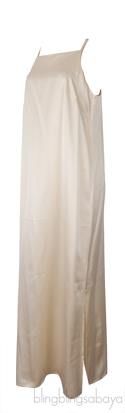 Tasman Silk-Satin Midi Dress