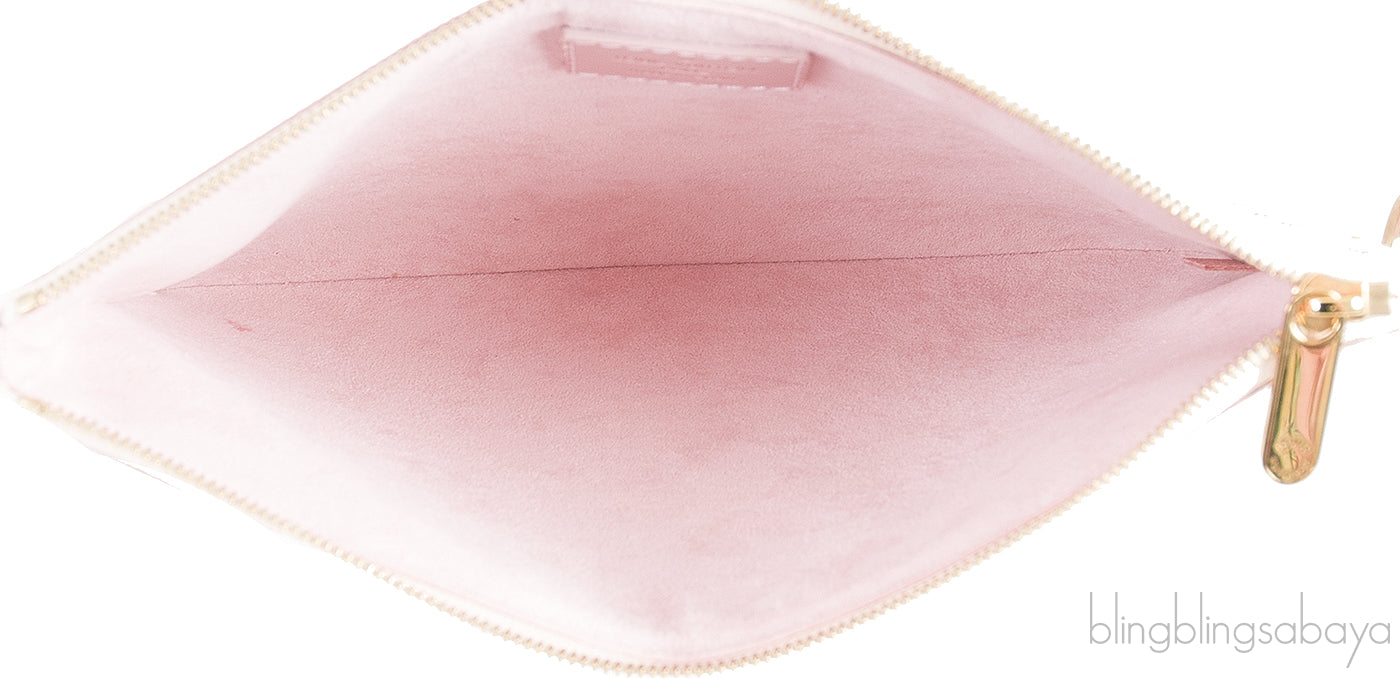 Louis Vuitton City Pouch Damier Azur Studded Clutch